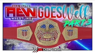 WWE2K  AEWgoesWELF  PART 3  CREATION  CatchoMania [upl. by Hetti]