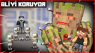 CANAVAR ALİYİ KORUYOR 😱  Minecraft [upl. by Apurk732]