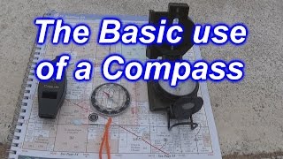 The Basic how to use a Compass for Survival [upl. by Segalman]