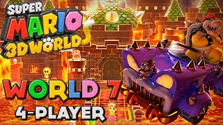 Super Mario 3D World  World 7 4Player [upl. by Hnib]