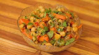 Vegan Chickpea Curry  chickpeas recipe with coconut milk garbanzo [upl. by Eldora610]