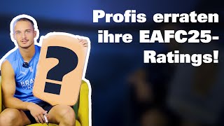 Eintracht Profis erraten ihr EAFC25Rating [upl. by Leaffar]