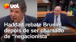 Haddad e Abilio Brunini discutem em Comissão da Câmara ‘Negacionista’ [upl. by Gleeson]