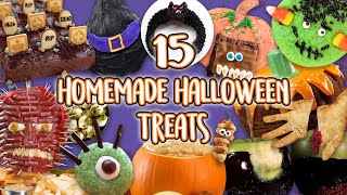 15 Spooky Homemade Halloween Treats  Well Done [upl. by Mian506]