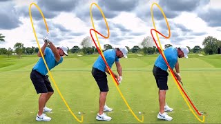 BROOKS KOEPKA GOLF SWING  IRON SWING  Full Speed  SLOW MOTION [upl. by Birkle]