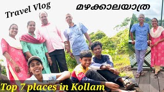 Top 7 places in Kollam 😍 family tour 🥰 [upl. by Dowski579]