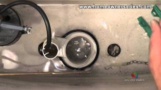 How to Fix a Toilet  Flapper Valve Replacement [upl. by Ehsom]