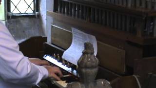 Hushed Was The Evening Hymn Tune  Samuel 3verses Casson pipe organ Kelby church [upl. by Cony]