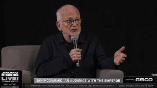 Ian McDiarmid says “Dew It” at Star Wars Celebration 2022 [upl. by Caryn307]