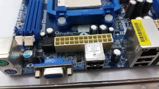 Placa Mãe ASRock N68VS3 UCC DDR3 PCIe USB 20 AM3 [upl. by Ruttger]