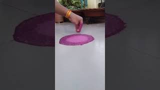 Day 3 of 14 Days Diwali challenge 🪔  Made a easy and quick Rangoli for diwali [upl. by Sandor543]