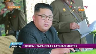 Korea Utara Gelar Latihan Militer [upl. by Zeeba]