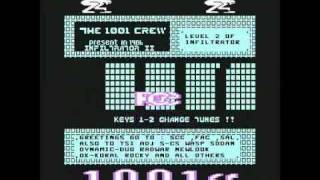 1001 Crew Cracktro  C64 [upl. by Cimah68]