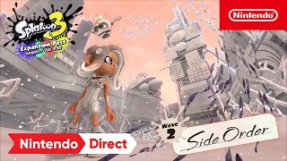 Splatoon 3 Expansion Pass  Side Order DLC  Nintendo Direct 9142023 [upl. by Erund130]