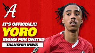 YORO to United is OFFICIAL MUFC Transfer News [upl. by Askwith]