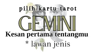 gemini Kesan lawan jenispilihkartutarot marianalotarotindonesia tarotindonesia tarothariini [upl. by Coralyn509]