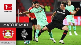 Bayer 04 Leverkusen  Borussia Mgladbach  43  Highlights  Matchday 7 – Bundesliga 202021 [upl. by Nolham]