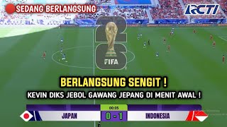 🔴LIVE  JAM TAYANG BERUBAH  INDONESIA VS JEPANG MATCH KE 5 GRUP C KUALIFIKASI PIALA DUNIA 2026 Ilu [upl. by Maisey162]