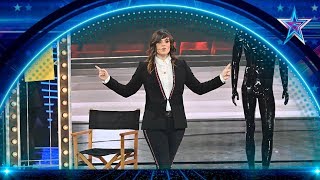 MELANIE es capaz de HACER MAGIA hasta DE COMPRAS  Semifinal 1  Got Talent España 5 2019 [upl. by Adine446]