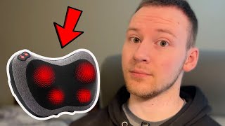 This Device Changed My Life  Papillon Shiatsu Back and Neck Massager Review [upl. by Kela]