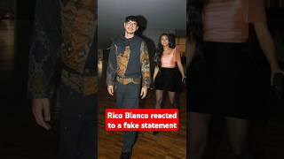 Rico Blanco Denies He Made A Statement About Maris Racal [upl. by Karlene]