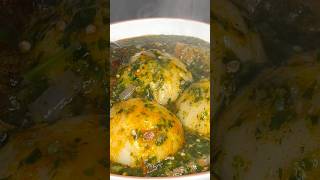 Banku with Soup shorts cooking food foodie best [upl. by Euhsoj]