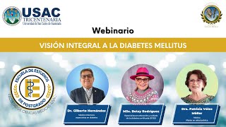 Webinario Visión integral a la diabetes mellitus [upl. by Ativla353]