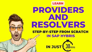 Providers and Resolvers in SAP Hybris  Hybris Tutorials Tutorial  hybris tutorial for beginners [upl. by Menides]