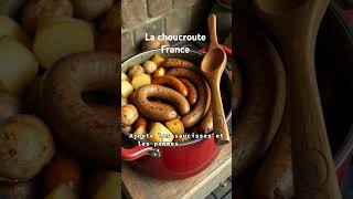 La choucroute choucroute youtubeshorts food cake recettefacile cuisine [upl. by Marston468]