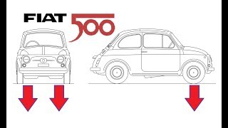 Come sostituire la balestra anteriore su Fiat 500 epoca [upl. by Ynattib]