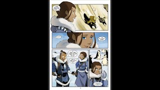 Avatar Aang Comics Book North and South part 1 [upl. by Dulla175]