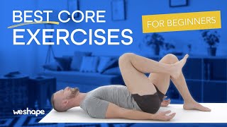 4 Best core exercises for beginners [upl. by Vano430]