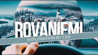 🇫🇮 Driving in Rovaniemi Finland 🚗 [upl. by Anirba]