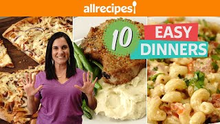 Ten Ingredient Dinners To Make At Home To Feed the Family  Allrecipes [upl. by Tnias]