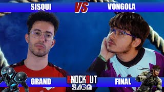 SISQUI VS VONGOLA  GRAND FINAL  KNOCKOUT SAGA [upl. by Lewan]