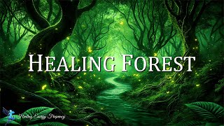 HEALING FOREST AMBIENCE  369Hz  639Hz Cleans the Aura and Space  Attract Prosperity Love amp Luck [upl. by Crispen]