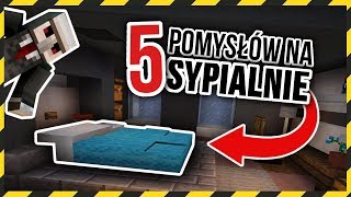 5 POMYSŁÓW NA SYPIALNIE W MINECRAFT ikea 20 [upl. by Lyret]