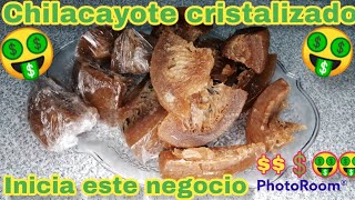 Chilacayote cristalizado para negocio [upl. by Ragen264]