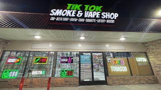 📍Tik Tok Smoke amp Vapes 200 S Waco St Hillsboro TX 76645 [upl. by Ellertal62]