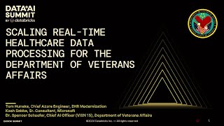 Scaling RealTime Healthcare Data Processing for the Veterans Affairs [upl. by Waverley934]