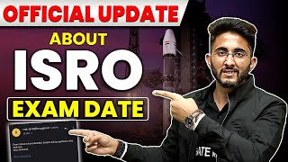 Official Update About ISRO Exam Date  GATE Wallah [upl. by Alecia]