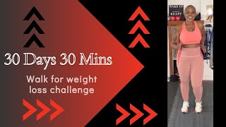 30 Days 30 Mins Walking for Weight Loss  Day 25 [upl. by Tella]