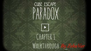 Cube Escape Paradox Chapter 1 Walkthrough Rusty Lake 1 Bölüm Çözümü Oynayalım [upl. by Samaria19]