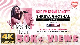 Shreya Ghoshal live in Concert  Kolkata  2024  Full Program  VIP zone iPhone recording [upl. by Rebba]