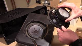 2001  2006 Jeep Wrangler TJ OEM Subwoofer Replacement [upl. by Stepha]