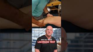 DIY ACL Tear Test  You can try at home 🦵 shorts [upl. by Eltsyek]