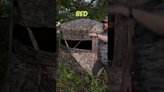 Check Out The New Rhino Blind Low Hub Pro FD groundblind deerhunting [upl. by Clintock998]