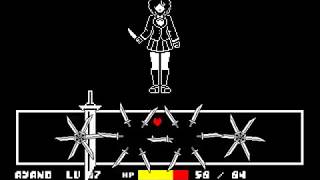 unitale CYF Yanderetale Nemesis genocide battleundertale fangame [upl. by Avis]