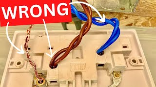 5 Biggest DIY Mistakes Wiring a Socket [upl. by Roberta]