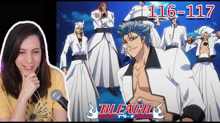 GRIMMJOW  Bleach Episode 116 amp 117 Reaction [upl. by Atrim259]